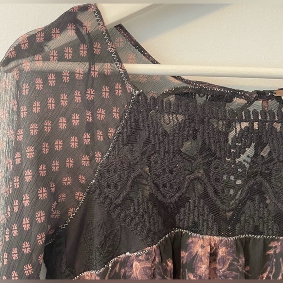 Free People Elsie Midnight Garden Dress - Picture 5 of 12